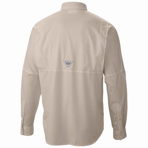 Columbia PFG Tamiami™ II Långärmad Tröja - Slim Fit Herr Khaki (YZVCO5026)